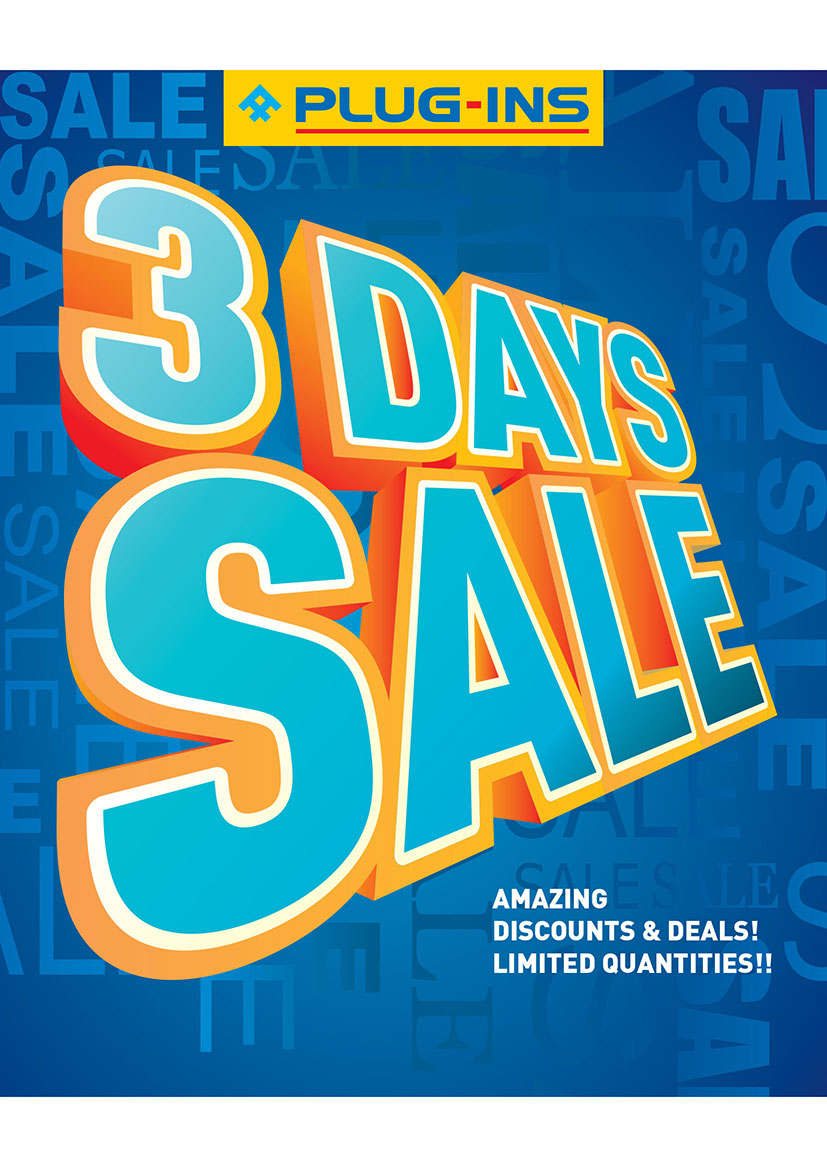 3 DAYS SALE