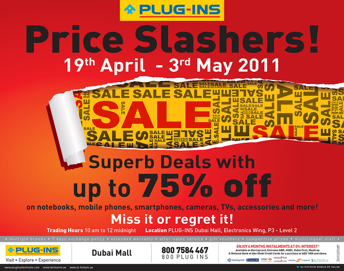 Plug-ins Price Slashers 33x26